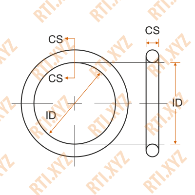 Кольцо 2.50 х 21.50, NBR70